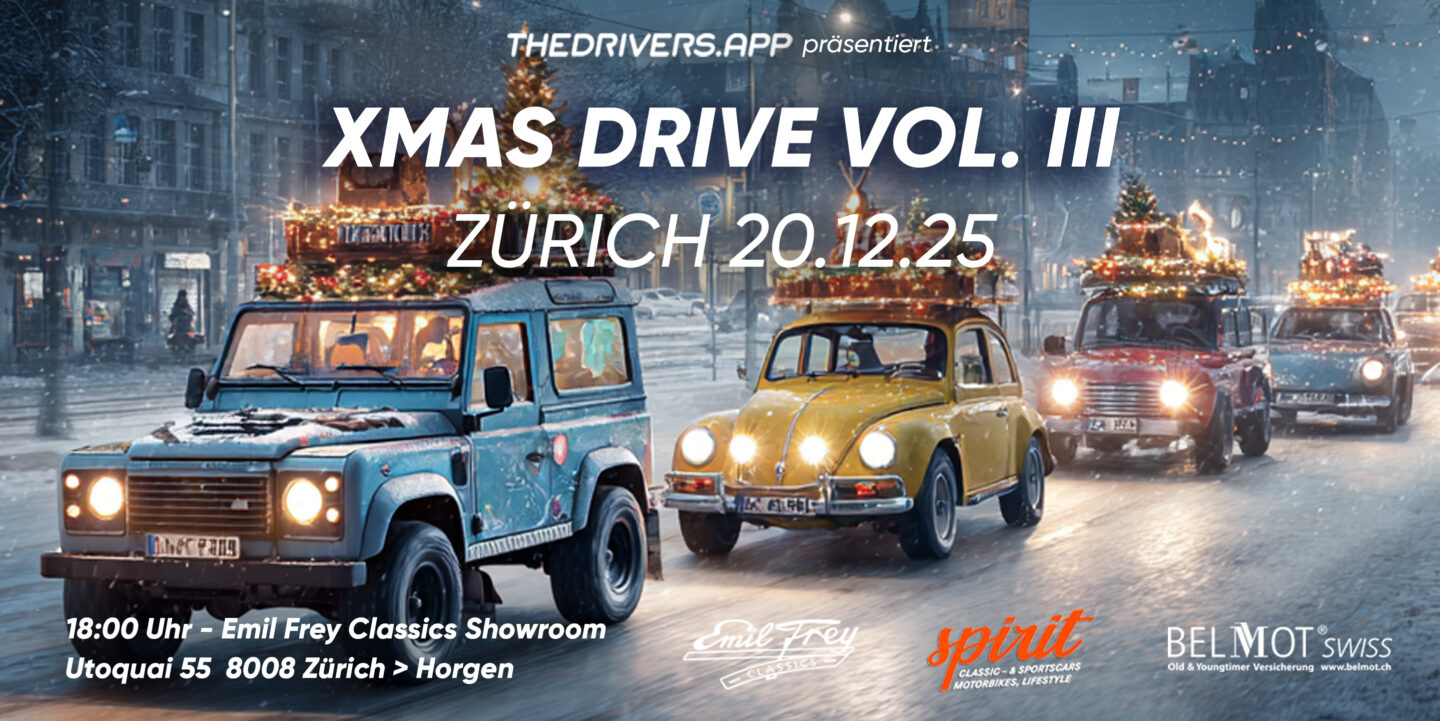 Xmas drive zurich 2025